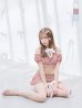 画像23: 【ビキニ】【水着】袖付きシャーリングトップス 4点セット【予約 / 7月上旬発送予定】[YMT]