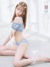 画像29: 【ビキニ】【水着】袖付きシャーリングトップス 4点セット【予約 / 7月上旬発送予定】[YMT]