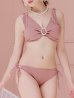 画像21: 【即日発送！】【ビキニ】【水着】肩リボンラウンドパールビキニ 2点セット[YMT]