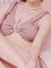 画像23: 【即日発送！】【ビキニ】【水着】肩リボンラウンドパールビキニ 2点セット[YMT]
