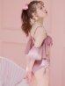 画像27: 【ビキニ】【水着】ハイウエストビッグラメリボン&ビジューキャミソールビキニ 2点セット【予約 / 7月中旬発送予定】[YMT]