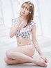 画像16: 【即日発送！】【ビキニ】バックリボン肩フリルツイード柄ビキニ 2点セット【水着】[YMT]