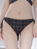 画像39: 【即日発送！】【ビキニ】バックリボン肩フリルツイード柄ビキニ 2点セット【水着】[YMT]