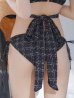 画像40: 【即日発送！】【ビキニ】バックリボン肩フリルツイード柄ビキニ 2点セット【水着】[YMT]