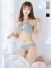 画像41: 【ビキニ】【水着】ホルターネックリブシンプルビキニ 2点セット【予約/7月上旬発送予定】[YMT]
