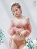 画像6: 【即日発送！】【ビキニ】【水着】ふんわりシアー長袖ビキニ 2点セット[YMT]