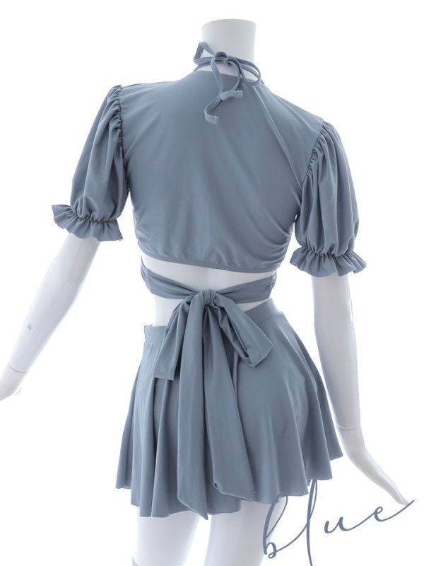 画像33: 【即日発送】【ビキニ】【水着】羽織＆スカート付き4WAYビキニ 4点セット[YMT]