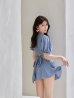 画像14: 【即日発送】【ビキニ】【水着】羽織＆スカート付き4WAYビキニ 4点セット[FB01]【一部予約商品/6月上旬発送予定】 (14)