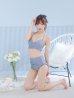 画像29: 【予約商品/7月上旬発送予定】【ビキニ】【水着】シアーチュニック付きハイウエストビキニ 3点セット[YMT]