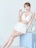 画像17: 【予約商品/7月上旬発送予定】【ビキニ】【水着】シアーホルターネックスカート付きビキニ 3点セット[YMT]
