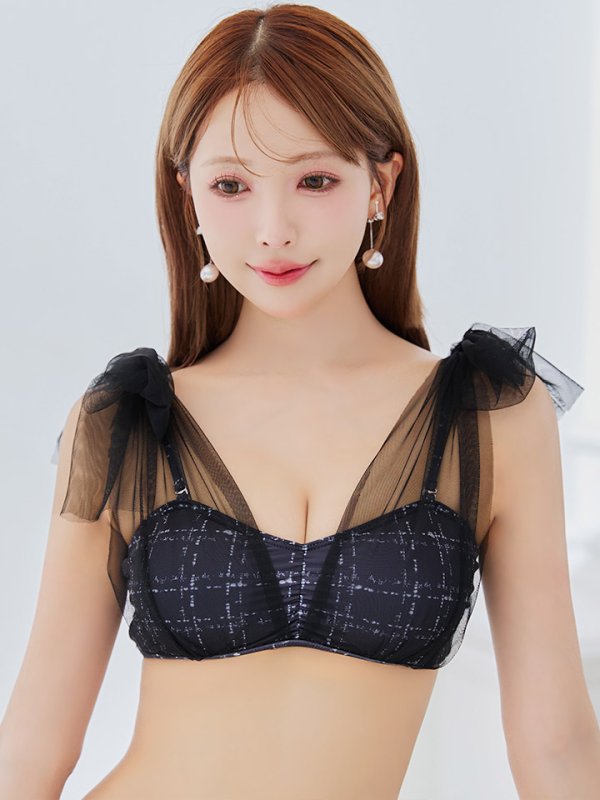 画像16: 【即日発送】【ビキニ】【水着】シアースリーブビキニ 2点セット [YMT]