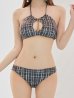 画像19: 【予約 / 6月中旬発送予定】【ビキニ】【水着】ツイードチェックホルターネックビキニ  2点セット[YMT]M252dzj