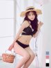 画像4: 【予約 / 6月中旬発送予定】【ビキニ】【水着】バッククロスリボンワンカラービキニ 2点セット [YMT]