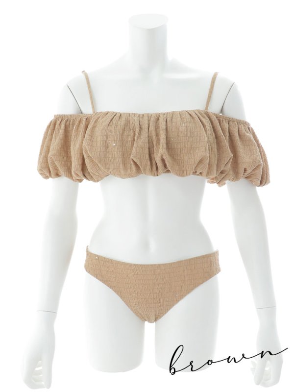 画像27: 【即日発送】【ビキニ】【水着】バルーンガーリービキニ   2点セット[YMT]