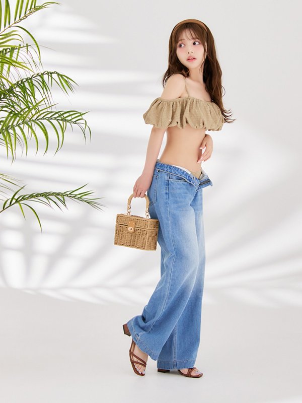 モデル：ちぃぽぽ　身長158cm　着用サイズ：Sサイズ