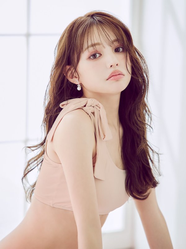 画像13: 【即日発送】【ビキニ】【水着】ワンショルリボンビキニ 2点セット [YMT]