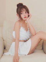 【即日発送】【MISTREASS×sugarコラボビキニ】【水着】チュールフレアスカートビキニ 3点セット[FB01]