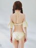 画像23: 【予約 / 6月下旬発送予定】【ビキニ】【水着】ビジューオフショルダーフリルビキニ 2点セット[YMT]M266dz