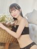 画像1: 【一部予約 / 7月下旬発送予定】【ビキニ】【水着】サイドリボンビジュースタッズビキニ 2点セット [YMT] (1)