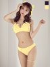画像1: 【予約 / 6月上旬発送予定】【ビキニ】【水着】サイドリボンビジュースタッズビキニ 2点セット [YMT] (1)
