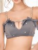 グレー　モデル：三上悠亜　身長159cm　着用サイズ：Sサイズ
