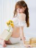 画像9: 【予約 / 6月下旬発送予定】【ビキニ】【水着】オフショルフレアスカートビキニ  4点セット[YMT]