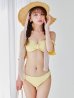 画像8: 【予約 / 6月下旬発送予定】【ビキニ】【水着】ビジューリボンフリルスリーブビキニ 2点セット[YMT]M275dzc
