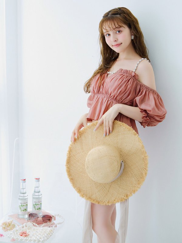 画像30: 【ビキニ】【水着】 パフスリーブフリルビキニ  2点セット[FB01]【一部予約 / 6月下旬発送予定】