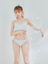 【ノベルティ対象】【予約 / 7月上旬発送予定】【ビキニ】【水着】シンプルフリルビキニ [YMT]