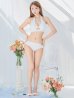 画像16: 【ビキニ】【水着】クロスホルターネックビキニ 2点セット [YMT]