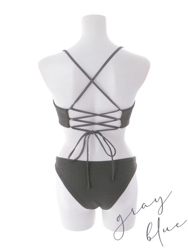 グレー×ブルー