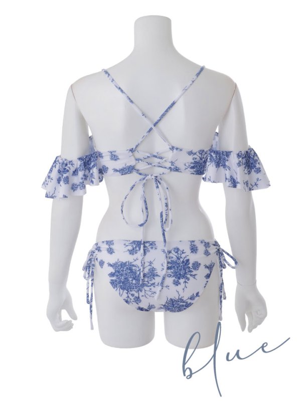 画像27: 【ビキニ】【水着】オフショル花柄リゾートビキニ 2点セット [FB01]【予約 / 6月中旬発送予定】