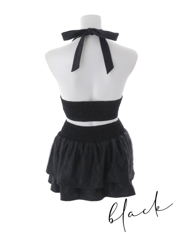 画像27: 【ビキニ】【水着】チェックレースホルターネックビキニ [FB01]【予約 / 6月下旬発送予定】