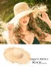 画像1: 【ビキニ】【水着小物：帽子】麦わらフリンジストローハット [YMT] (1)