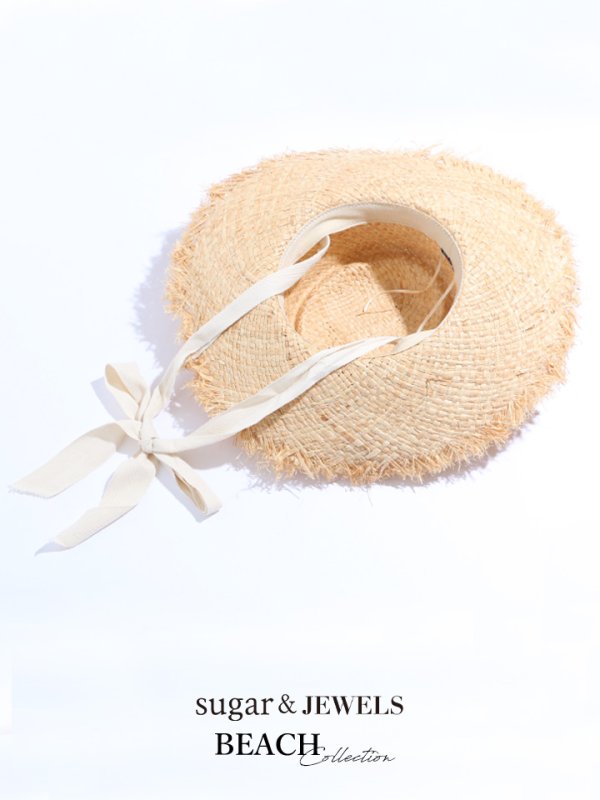 画像6: 【即日発送】【ビキニ】【水着小物：帽子】麦わら帽子 / ハット / 帽子 / リボン [YMT]