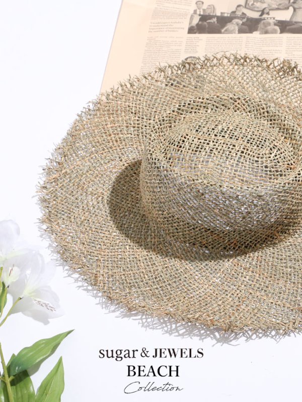 画像4: 【即日発送】【ビキニ】【水着小物：帽子】麦わら帽子 / ハット / 帽子 [YMT]