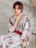 画像6: 【即日発送！】【メンズ浴衣】パイソン柄浴衣【浴衣・帯・下駄セット】 OBI-MS-003-wk-3-R [YMT]