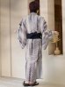 画像13: 【即日発送！】【メンズ浴衣】シンプルアート浴衣【浴衣３点セット 浴衣/帯/下駄】 OBI-MS-002-wk-1-BL [YMT]