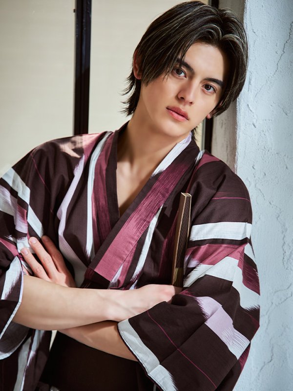 モデル:元之介 身長181cm 着用サイズ:Lサイズ