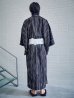 画像11: 【即日発送】モザイクアート×ストライプ浴衣 OBI-MS-001-ok-5-W / GETA-MS-32-ok-1-B / [/YMT]