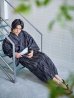 画像7: 【即日発送】モザイクアート×ストライプ浴衣 OBI-MS-001-ok-5-W / GETA-MS-32-ok-1-B / [/YMT]