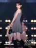 画像2: 【夏目かんな/関西コレクション着用】XSサイズあり【ROBE de FLEURS/ローブドフルール】襟付き/ シンプル/ ラメ/ フレア/ ミニドレス/ キャバドレス【HC02】 (2)