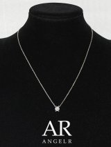 【アクセサリー：ネックレス】【ANGEL R/エンジェルアール】シンプルストーンネックレス[OF02]