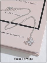 【アクセサリー：ネックレス】バタフライモチーフネックレス【1カラー】[OF02] 【YN】