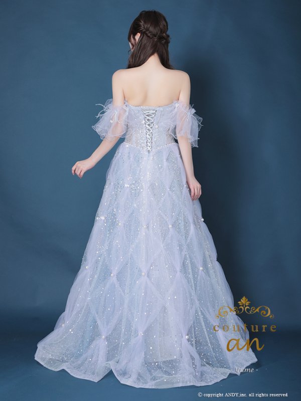 ブルー  モデル:ゆめ 身長:160cm 着用サイズ:S(XS〜M)サイズ