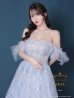 ブルー  モデル：ゆめ　身長：160cm　着用サイズ：S(XS〜M)サイズ
