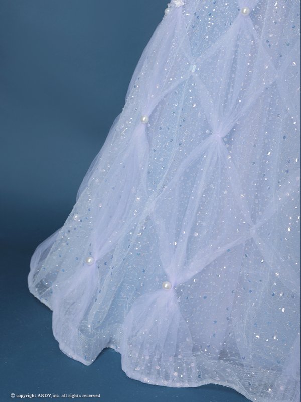 ブルー  モデル:ゆめ 身長:160cm 着用サイズ:S(XS〜M)サイズ