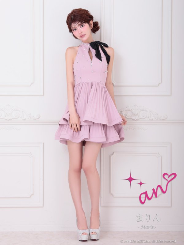 ピンク モデル：まりん　身長：164cm　着用サイズ：Sサイズ