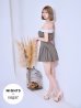 ブラウン　モデル：ねおまる　身長：167cm　着用サイズ：Sサイズ