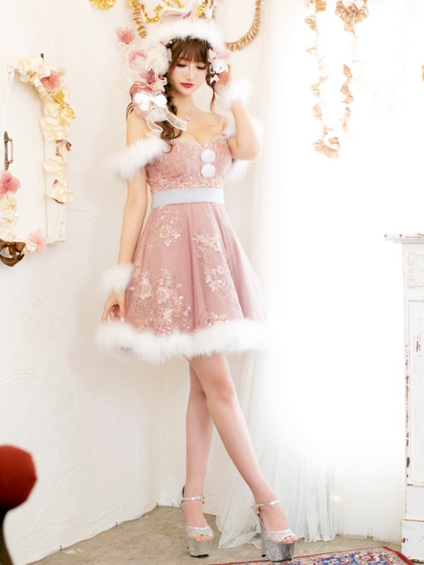 画像6: 【ノベルティ対象】SALE!桜咲乃愛ちゃんコラボ☆ピンクフェアリーフレアサンタ【sugar nine サンタコス 7点セット】【S-Mサイズ/1カラー】[YMT]